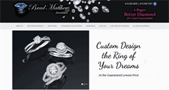 Desktop Screenshot of bradmatthewjewelers.com