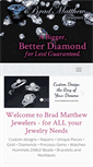 Mobile Screenshot of bradmatthewjewelers.com